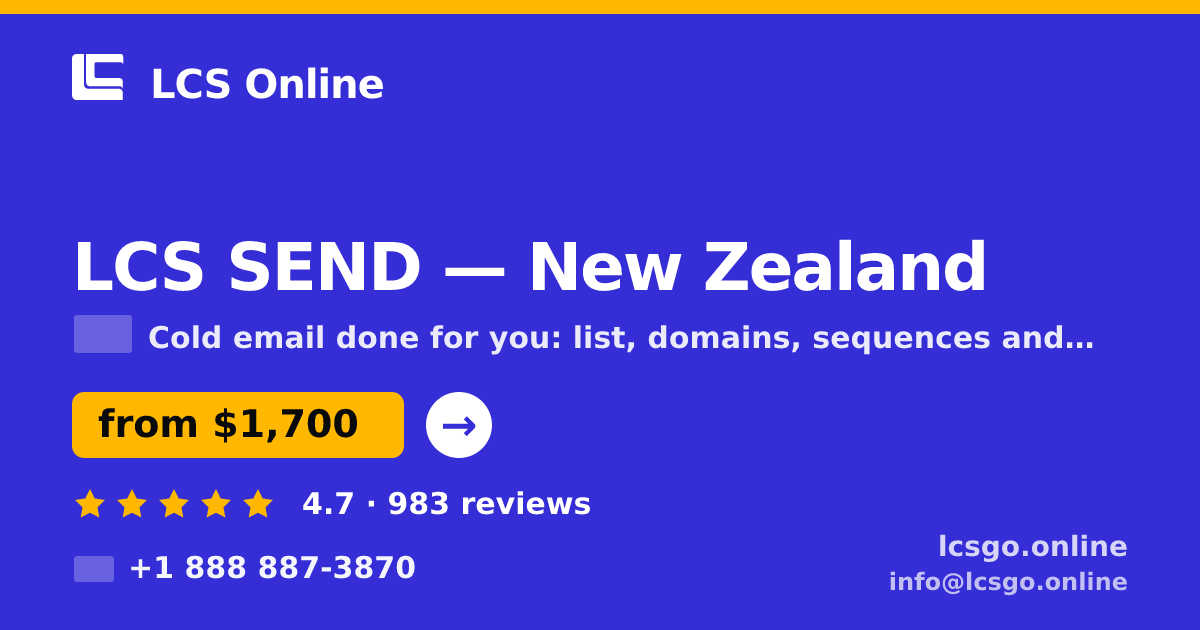 LCS SEND in Wellington — from $1,600/mo, rated 4.8/5 by 2335 clients. LCS Online.